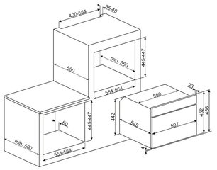 Микроволновая печь Smeg SF4120M фото 2 в Челябинске