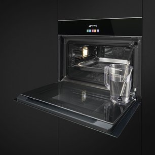 Духовой шкаф комбинированный с пароваркой Смег SF4604VCNX1 фото 2 в Челябинске Духовой шкаф комбинированный с пароваркой Smeg SF4604VCNX1 фото 2 в Челябинске