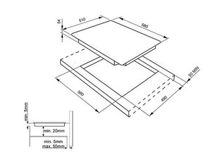 Варочная панель Smeg SIM562D фото 2 в Челябинске