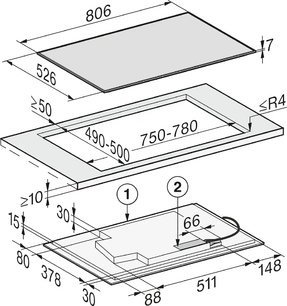 Варочная панель Miele KM 7679 FL фото 4 в Челябинске