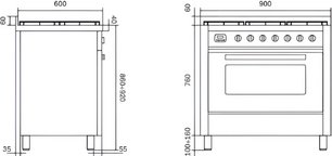 Варочный центр Ilve L096-WMP/MGD фото 3 в Челябинске