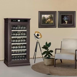Винный шкаф Мэйвел MV69-WD1-C (Dark Chocolate) фото 2 в Челябинске Винный шкаф Meyvel MV69-WD1-C (Dark Chocolate) фото 2 в Челябинске