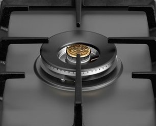 Газовая варочная панель Бертаззони P905CHERNE фото 3 в Челябинске Газовая варочная панель Bertazzoni P905CHERNE фото 3 в Челябинске