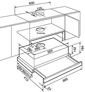 Вытяжка Тека TL1-62 STAINLESS STEEL фото 2 в Челябинске Вытяжка Teka TL1-62 STAINLESS STEEL фото 2 в Челябинске