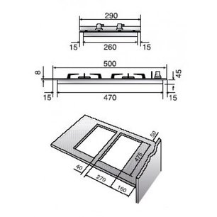 Варио-прибор Restart ELP022 Brass фото 2 в Челябинске