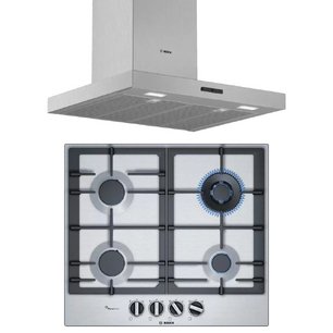 Bosch (варочная панель PCH6A5B90R + вытяжка DWB64BC52) фото в Челябинске