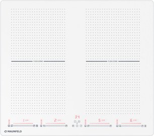Индукционная варочная панель Maunfeld CVI594SF2WH фото в Челябинске