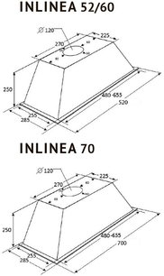 Встраиваемая вытяжка Куперсберг INLINEA 70 BX фото 4 в Челябинске Встраиваемая вытяжка Kuppersberg INLINEA 70 BX фото 4 в Челябинске