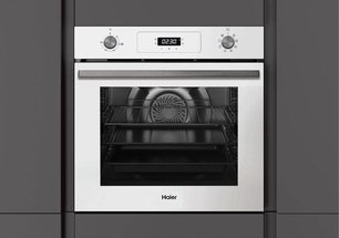 Электрический духовой шкаф Хайер HOD-P08TGW фото 4 в Челябинске Электрический духовой шкаф Haier HOD-P08TGW фото 4 в Челябинске