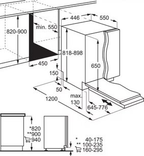 Встраиваемая посудомоечная машина Электролюкс KEGB3410L фото 3 в Челябинске Встраиваемая посудомоечная машина Electrolux KEGB3410L фото 3 в Челябинске