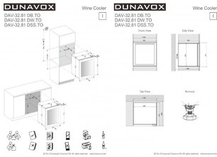 Винный шкаф Дунавокс DAV-32.81DOP.TO фото 3 в Челябинске Винный шкаф Dunavox DAV-32.81DOP.TO фото 3 в Челябинске