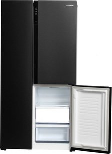 Холодильник Hyundai CS5073FV черная сталь фото 3 в Челябинске