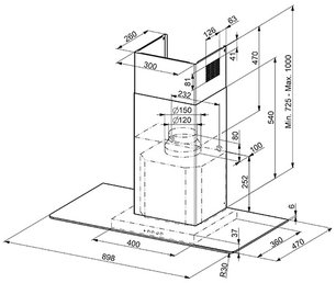Вытяжка Смег KFV92DN-2 фото 2 в Челябинске Вытяжка Smeg KFV92DN-2 фото 2 в Челябинске