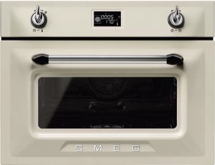Компактный духовой шкаф с пароваркой Smeg SF4920VCP1 фото в Челябинске