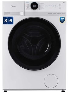 Стиральная машина с функцией сушки Мидеа MF200D80WBS/W-RU фото в Челябинске Стиральная машина с функцией сушки Midea MF200D80WBS/W-RU фото в Челябинске