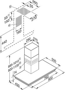 Вытяжка Миле DA 279-4 ED фото 3 в Челябинске Вытяжка Miele DA 279-4 ED фото 3 в Челябинске