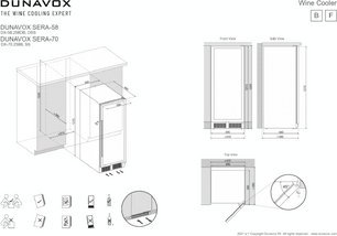Винный шкаф Дунавокс DX-70.258C фото 4 в Челябинске Винный шкаф Dunavox DX-70.258C фото 4 в Челябинске