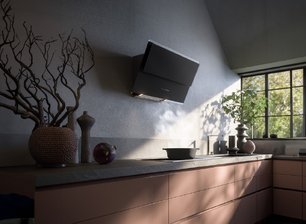 Наклонная вытяжка Falmec VERSO 55 GRAY фото 4 в Челябинске