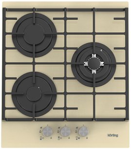 Газовая стеклянная варочная панель Korting HGG 4825 CTB фото в Челябинске