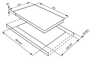 Варочная панель Smeg P755X фото 2 в Челябинске