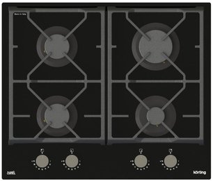 Газовая стеклянная варочная панель Korting HGG 6985 CN FLC фото в Челябинске