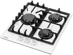 Газовая варочная панель Hyundai HHG 4333 WG фото 2 в Челябинске