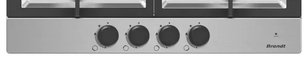 Газовая варочная панель Brandt BPE6404X фото 2 в Челябинске