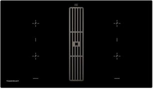 Варочная панель с вытяжкой Куперсбуш KMI 9850.0 SR Black Chrome фото в Челябинске Варочная панель с вытяжкой Kuppersbusch KMI 9850.0 SR Black Chrome фото в Челябинске
