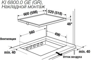 Индукционная варочная панель Куперсбуш KI 6800.0 GE фото 2 в Челябинске Индукционная варочная панель Kuppersbusch KI 6800.0 GE фото 2 в Челябинске