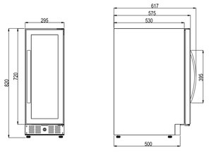 Винный шкаф Дометик E16FG Elegance фото 3 в Челябинске Винный шкаф Dometic E16FG Elegance фото 3 в Челябинске