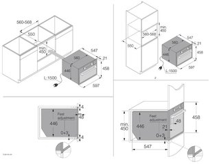 Встраиваемая микроволновая печь Asko OM8464A фото 4 в Челябинске