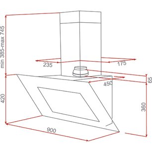 Вытяжка Teka DVL 90 фото 2 в Челябинске
