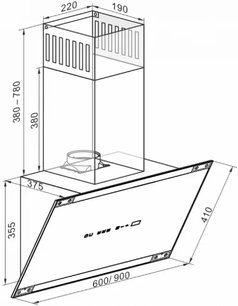 Вытяжка Kaiser AT 6445 ELFAD ECO фото 3 в Челябинске