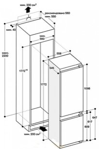 Встраиваемый холодильник Гаггенау RB 282-203 фото 3 в Челябинске Встраиваемый холодильник Gaggenau RB 282-203 фото 3 в Челябинске