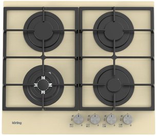 Газовая стеклянная варочная панель Korting HGG 6722 CTB фото в Челябинске
