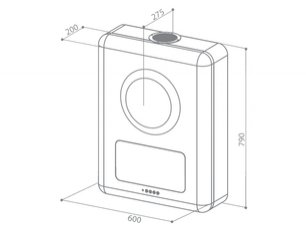 Вытяжка Фабер Plania EG8 X/BK A60 фото 3 в Челябинске Вытяжка Faber Plania EG8 X/BK A60 фото 3 в Челябинске