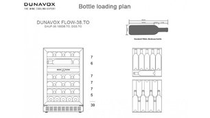Винный шкаф Дунавокс DAUF-38.100DB фото 3 в Челябинске Винный шкаф Dunavox DAUF-38.100DB фото 3 в Челябинске