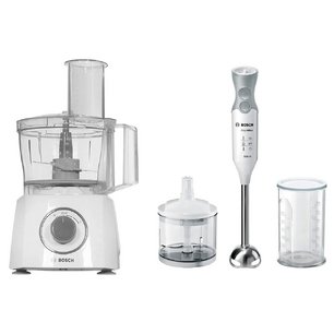 Bosch (кухонный комбайн MCM3200W + блендер MSM 66120) фото в Челябинске