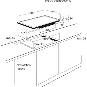 Варочная панель AEG HK683320FG фото 2 в Челябинске
