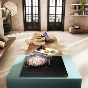 Варочная панель с вытяжкой Elica NIKOLATESLA FIT 3Z BL/A/60 фото 4 в Челябинске