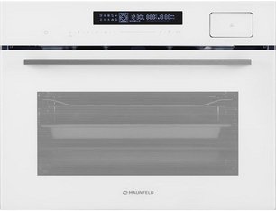 Компактный духовой шкаф с паром Maunfeld MCMO5016STGW фото в Челябинске