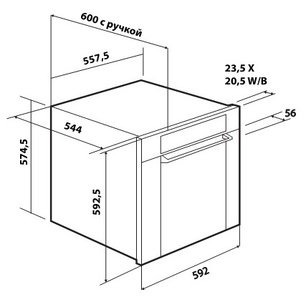 Духовой шкаф De Dietrich DOC 710 W фото 4 в Челябинске