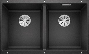 Мойка BLANCO SUBLINE 350/350-U Silgranit антрацит Мойка BLANCO SUBLINE 350/350-U Silgranit антрацит