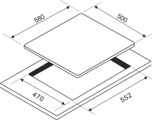 Варочная панель Zigmund Shtain GN 28.61 S фото 4 в Челябинске