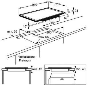 Варочная панель AEG HK956970FB фото 2 в Челябинске