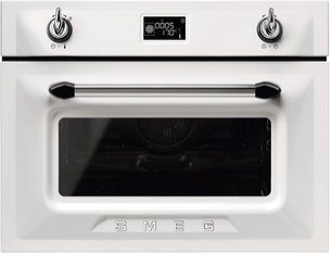 Компактный духовой шкаф с СВЧ Smeg SF4920MCB1 фото в Челябинске