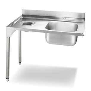 Стол с мойкой и отверстием для слива Smeg WT01L-1 фото в Челябинске