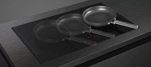 Индукционная варочная панель со встроенной вытяжкой Smeg HOBD482D фото 4 в Челябинске