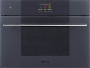 Компактный духовой шкаф с пароваркой шкаф Smeg SO4104APG фото в Челябинске