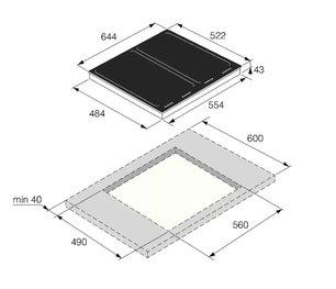 Варочная панель Asko HI1655M фото 3 в Челябинске